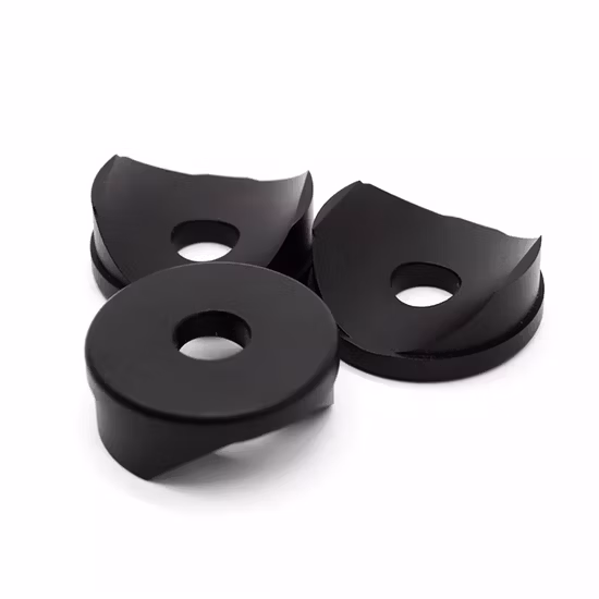 Chine ISO9001 précision personnalisée de haute qualité ronde industrielle automobile automobile en aluminium anodisé pièces d'estampage électronique en métal